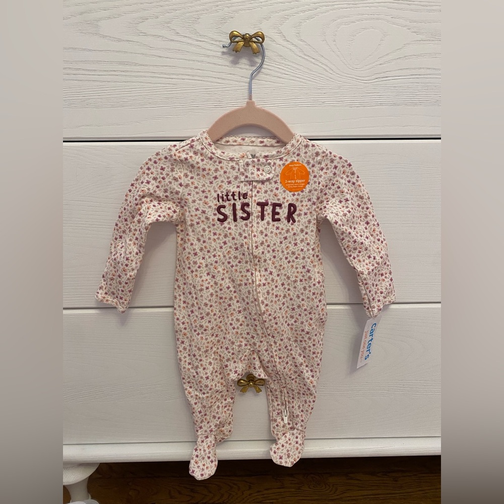 Little Sister Floral Kids One Piece